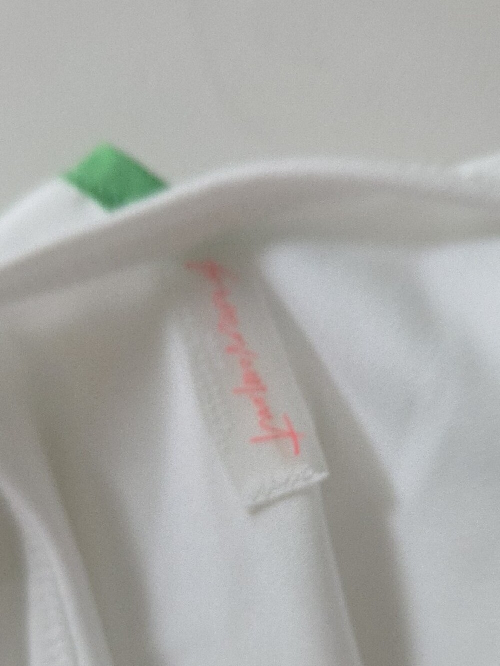 White FP Movement Easy Tiger Shortsie with Green trim - Picture 5 of 6
